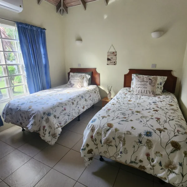 Twin Bedroom Garden View