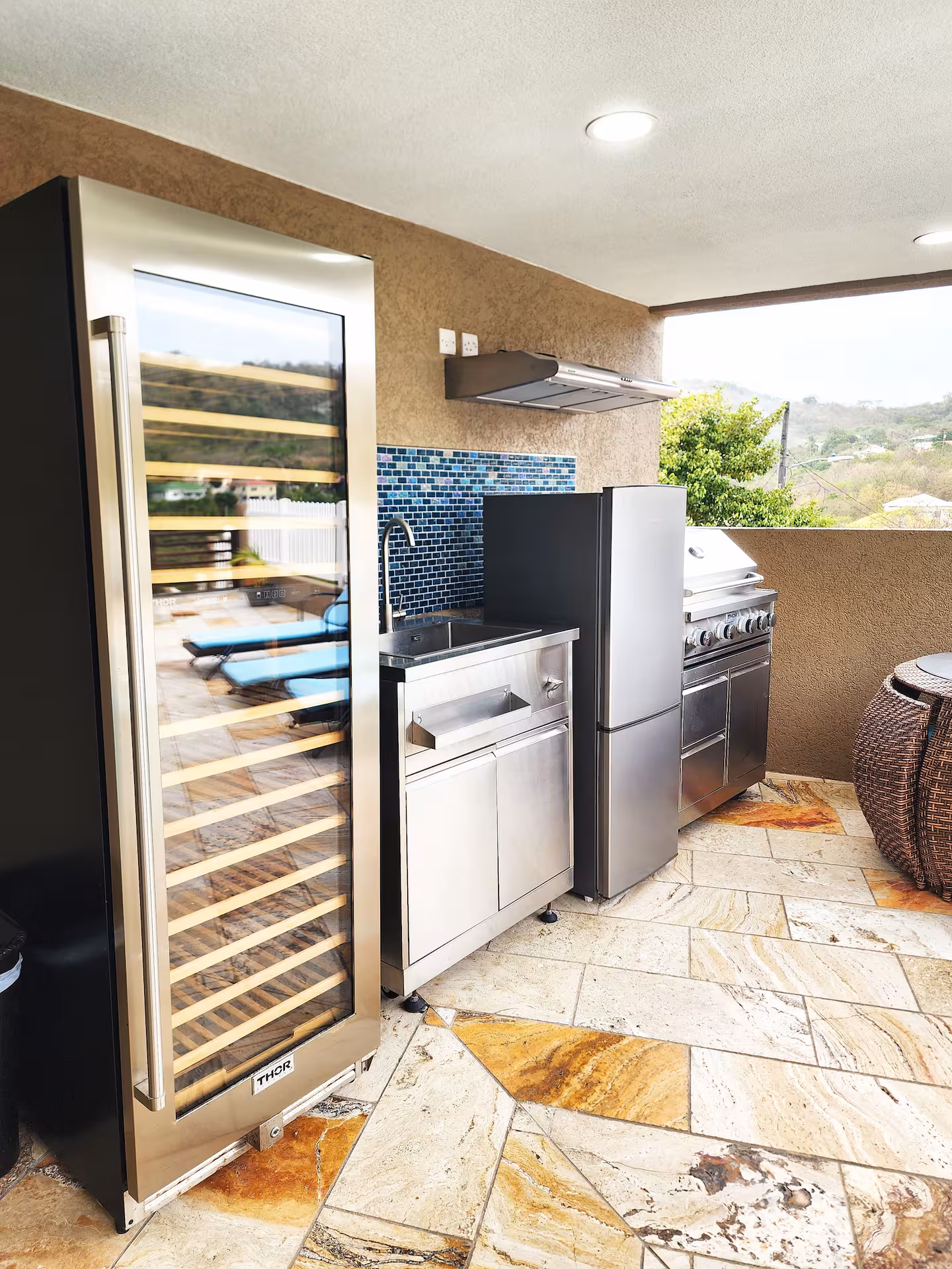 Outside Kitchen